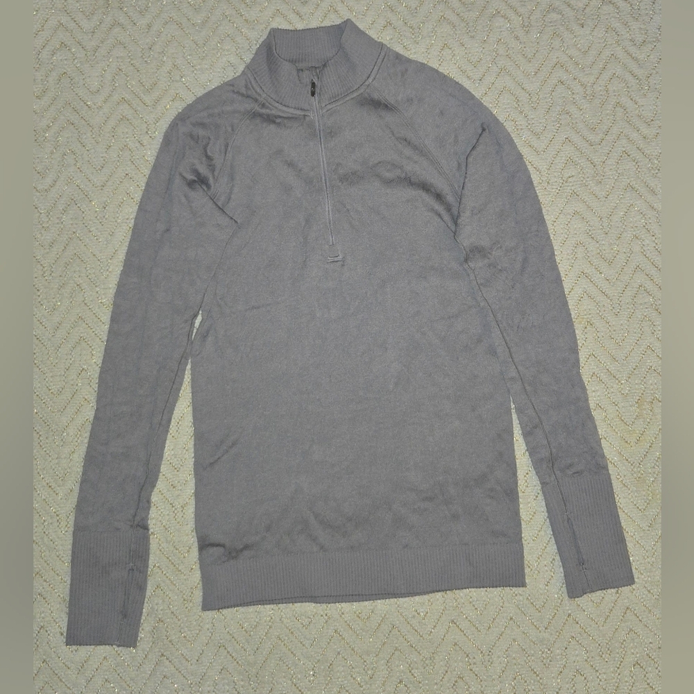 lululemon athletica Gray Long Sleeve Top